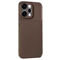 Reno 15 Auto Focus Karbon Kapak - Kahverengi