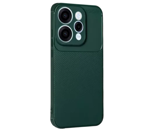 Reno 15 Auto Focus Karbon Kapak - Koyu Yeşil