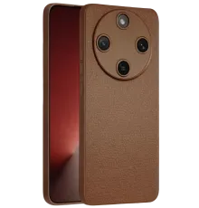 Huawei Honor Magic 8 Lite Thermax Silikon Kılıf - Kahverengi