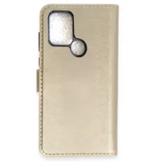 İnfinix Hot 10 Kılıf Trend S Plus Kapaklı Kılıf - Gold