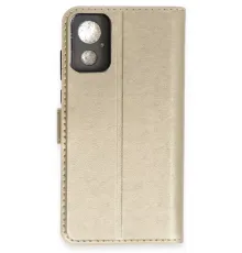 General Mobile GM 23 SE Trend S Plus Kapaklı Kılıf - Gold