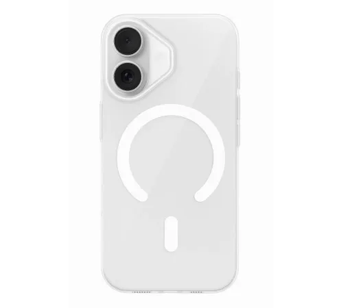 Apple iPhone 16 PC Blank Magsafe Kapak - Şeffaf