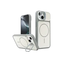 Apple iPhone 15 Pale Magsafe Standlı Kapak - Beyaz