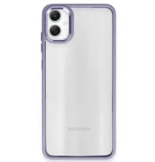 Samsung Galaxy A05 Kılıf Power Silikon - Lila