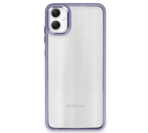 Samsung Galaxy A05 Kılıf Power Silikon - Lila