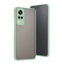 Vivo Y53S Kılıf Montreal Silikon Kapak - Turkuaz