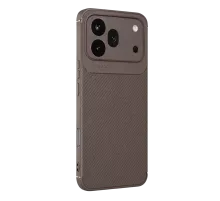 Huawei Honor 600 Pro Auto Focus Karbon Kapak - Gri