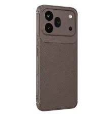 Huawei Honor 600 Pro Auto Focus Karbon Kapak - Gri