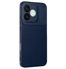 Huawei Honor 600 Lite Auto Focus Karbon Kapak - Lacivert