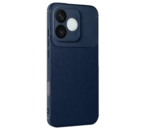 Huawei Honor 600 Lite Auto Focus Karbon Kapak - Lacivert