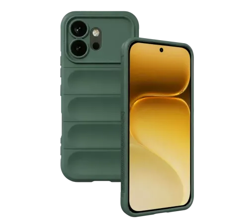 Huawei Honor 600 Optimum Silikon - Koyu Yeşil