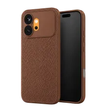 Huawei Honor 600 Thermax Silikon Kılıf - Kahverengi