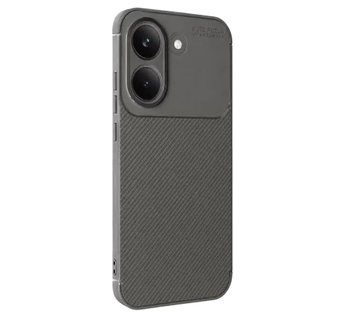 Poco X8 Pro Auto Focus Karbon Kapak - Gri