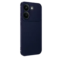 Poco X8 Pro Auto Focus Karbon Kapak - Lacivert