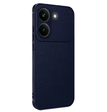 Poco X8 Pro Auto Focus Karbon Kapak - Lacivert