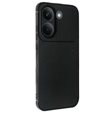 Poco X8 Pro Auto Focus Karbon Kapak - Siyah