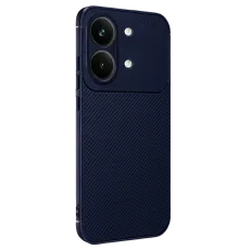 Poco X8 Pro Max Auto Focus Karbon Kapak - Lacivert