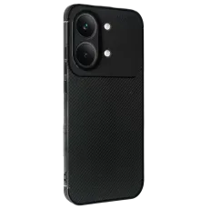 Poco X8 Pro Max Auto Focus Karbon Kapak - Siyah