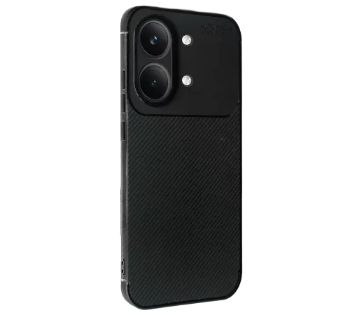 Poco X8 Pro Max Auto Focus Karbon Kapak - Siyah