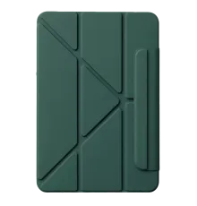 Apple iPad 2025 10.9 10.Nesil (A16) Edz Manyetik Standlı Tablet Kılıfı - Koyu Yeşil