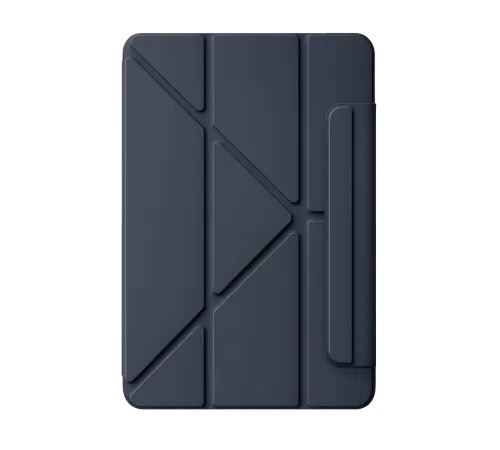 Apple iPad 2025 10.9 10.Nesil (A16) Edz Manyetik Standlı Tablet Kılıfı - Lacivert