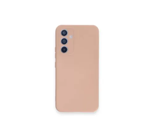 Samsung A34 5G Kılıf Nano içi Kadife Silikon - Pudra