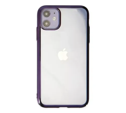 Apple iPhone 12 Kılıf Element Silikon - Mor