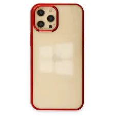 Apple iPhone 12 Pro Max Kılıf Element Silikon - Kırmızı