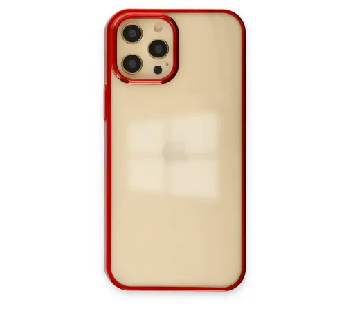 Apple iPhone 12 Pro Max Kılıf Element Silikon - Kırmızı