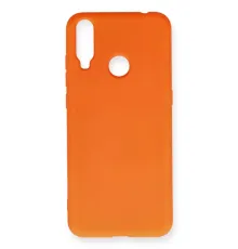 General Mobile GM 10 Kılıf Nano içi Kadife Silikon - Turuncu