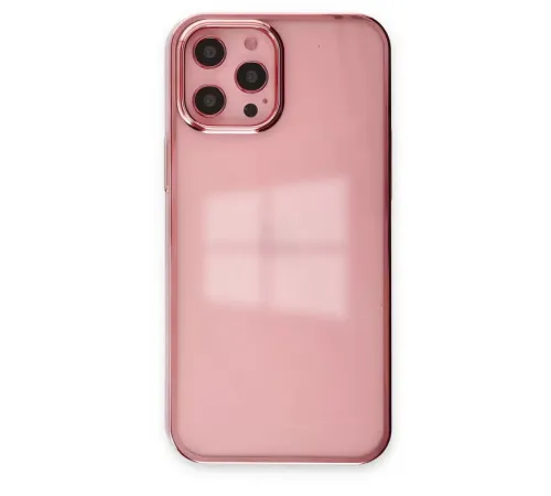 Apple iPhone 12 Pro Max Kılıf Element Silikon - Pembe