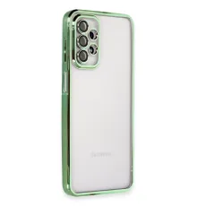Samsung A23 4G Kılıf Lensli Silikon - Yeşil