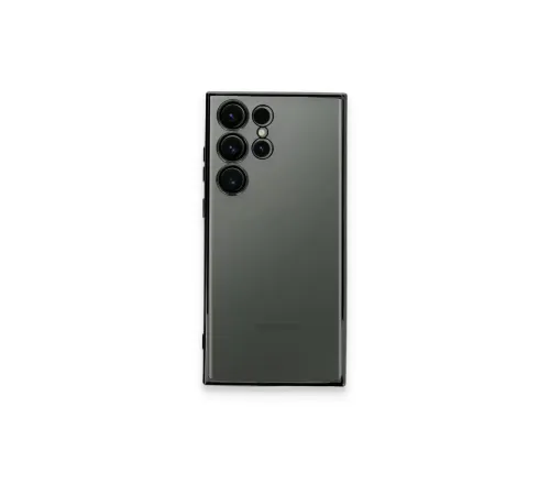 Samsung S24 Ultra Kılıf Lensli Silikon - Yeşil
