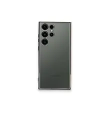 Samsung S24 Ultra Kılıf Lensli Silikon - Gümüş
