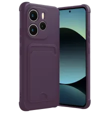 Redmi Note 14 4G Kelvin Kartvizitli Silikon - Derin Mor