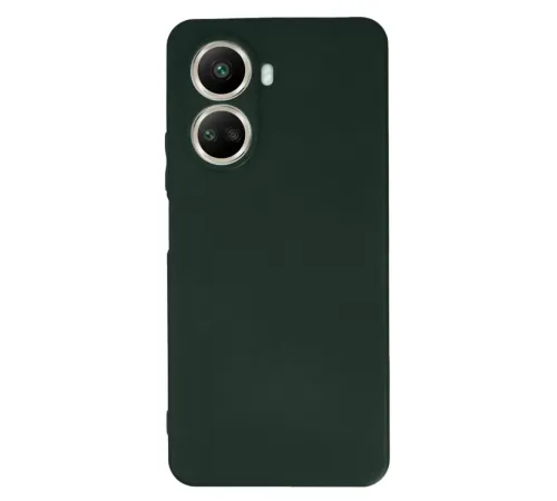 Huawei Nova 10 SE Kılıf First Silikon - Koyu Yeşil
