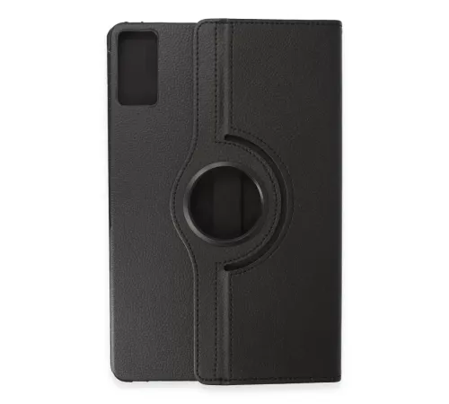 Redmi Pad SE Kılıf 360 Tablet Deri Kılıf - Siyah