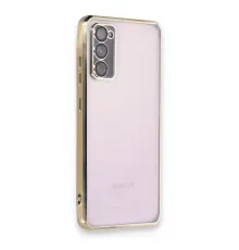 Samsung S20 FE Kılıf Lensli Silikon - Gold