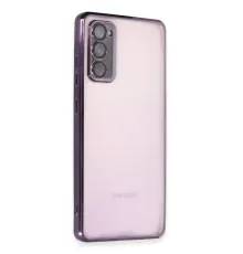 Samsung S20 FE Kılıf Lensli Silikon - Mor