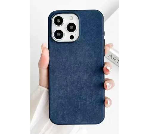 Apple iPhone 15 Pro Kılıf Karen Magsafe Kapak - Lacivert