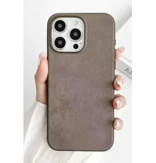 Apple iPhone 15 Pro Kılıf Karen Magsafe Kapak - Kahverengi
