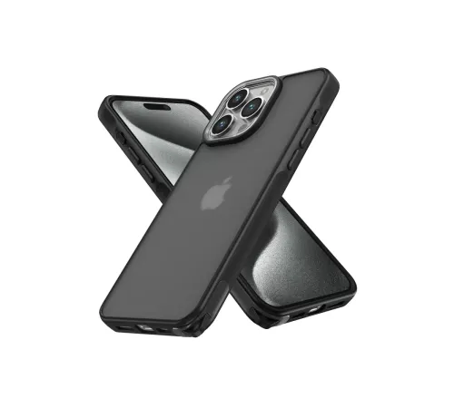 Apple iPhone 14 Pro Kılıf Elegant Kapak - Siyah