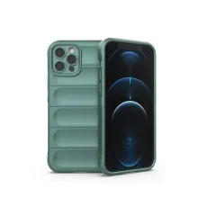 Apple iPhone 12 Pro Kılıf Optimum Silikon - Koyu Yeşil