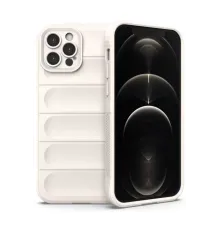 Apple iPhone 12 Pro Kılıf Optimum Silikon - Krem