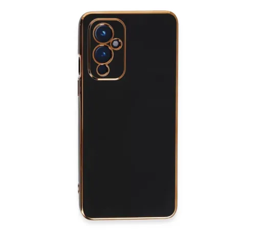 One Plus 9 Kılıf Volet Silikon - Siyah