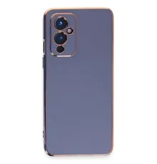 One Plus 9 Kılıf Volet Silikon - Mavi