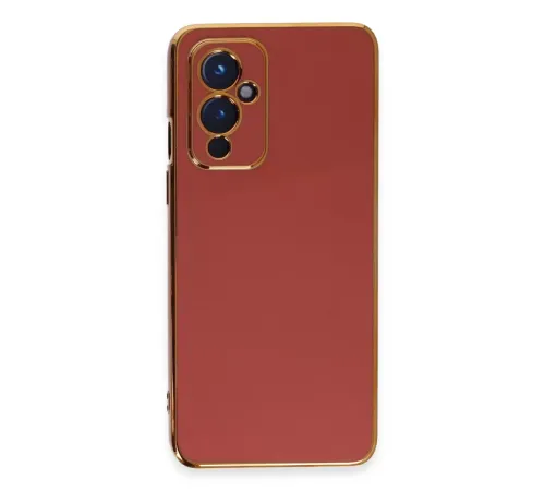 One Plus 9 Kılıf Volet Silikon - Kırmızı