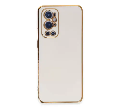 One Plus 9 Pro Kılıf Volet Silikon - Beyaz