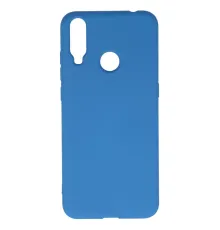 General Mobile GM 10 Kılıf Nano içi Kadife Silikon - Mavi
