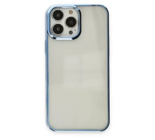 Apple iPhone 13 Pro Kılıf Element Silikon - Sky Blue